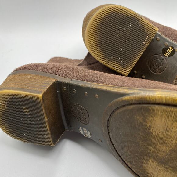 Lucky Brand Benissa Brown Suede Booties Size‎ 6 - Picture 7 of 9